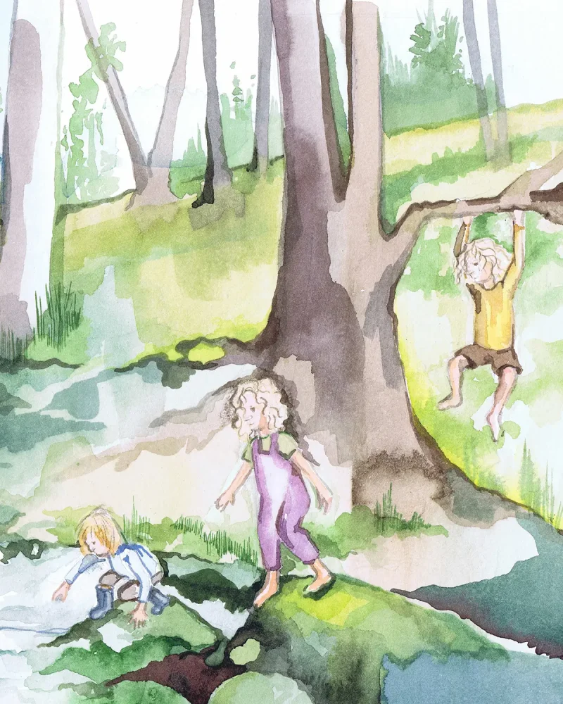 Ginger Moo - Book Illustration by Rachel Cowell